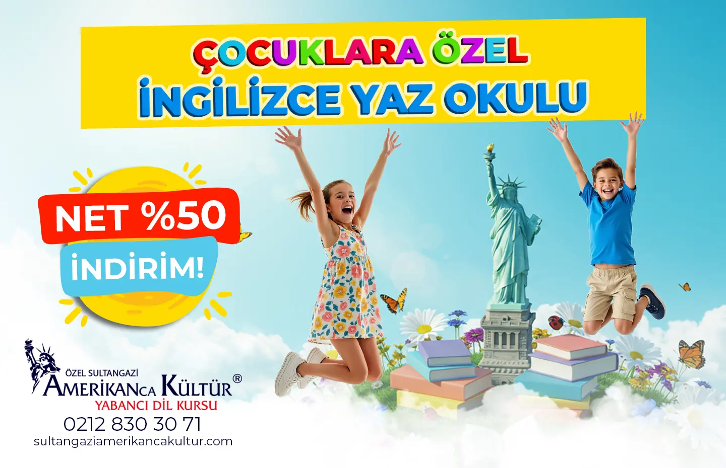 Çocuklara Özel İngilizce Yaz Okulu